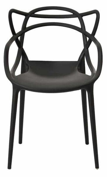 Scaun modern Split - negru