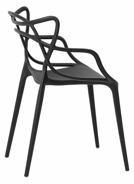 Scaun modern Split - negru