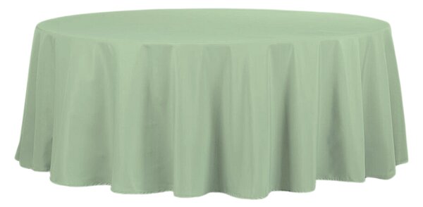 Față de masă olive/salvie, impermeabilă, pentru mese rotunde Ø 320 cm