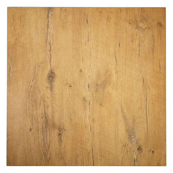 Masa de cafea restaurant ARP263 80x80x3,6 cm XL – stejar Lancelot