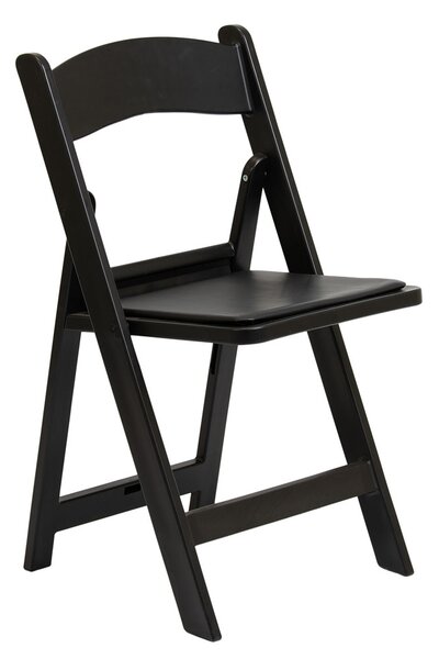 Scaun de nuntă american, pliabil, negru