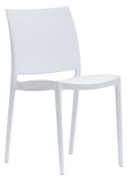 REST Scaun Modern de Eleganță Alb
