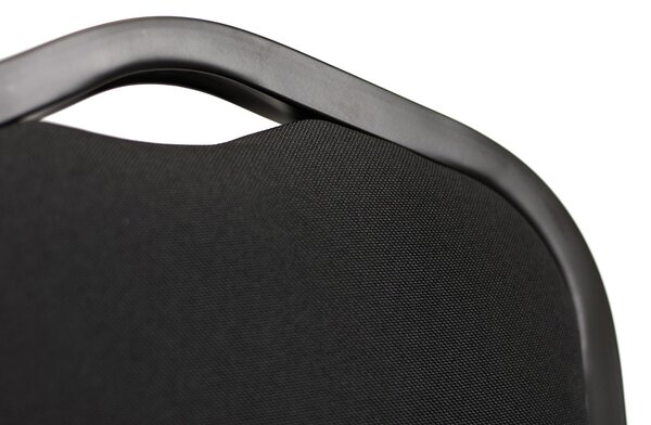 Scaun banket Luxus Dark 25x25x1.2, negru lucios