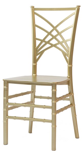 Scaune banchet nunta cameleon chiavari - culoare aurie