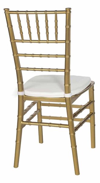 Scaun de nuntă american Chiavari - culoare aurie PP
