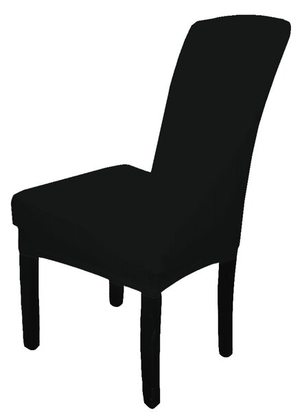 Husa scaun flexibil - Spandex, negru