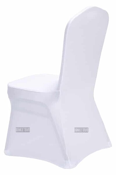 Husa scaun banchet - alb complet
