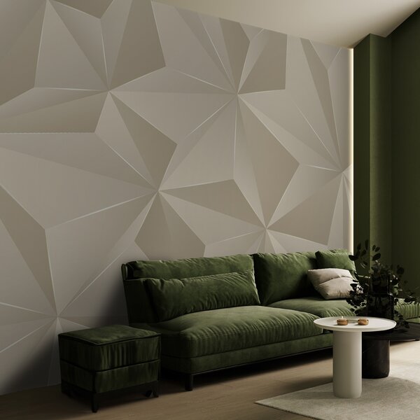 Fototapet Model geometric elegant în tonuri moi, Fototapet 3D, Fototapet populare, u42449 - Tapeko.ro