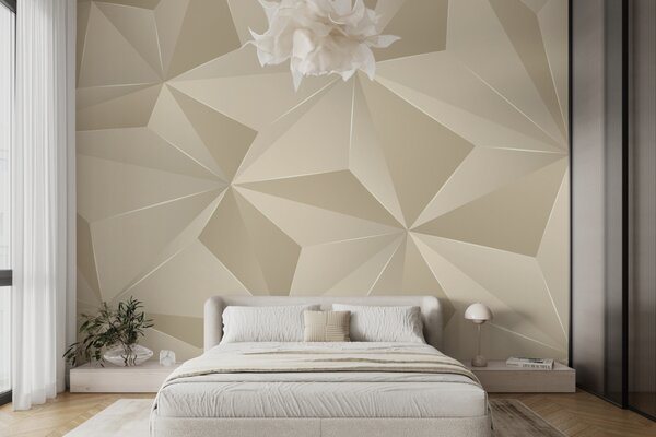 Fototapet Model geometric elegant în tonuri moi, Fototapet 3D, Fototapet populare, u42449 - Tapeko.ro