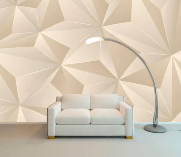 Fototapet Model geometric elegant în tonuri moi, Fototapet 3D, Fototapet populare, u42449 - Tapeko.ro