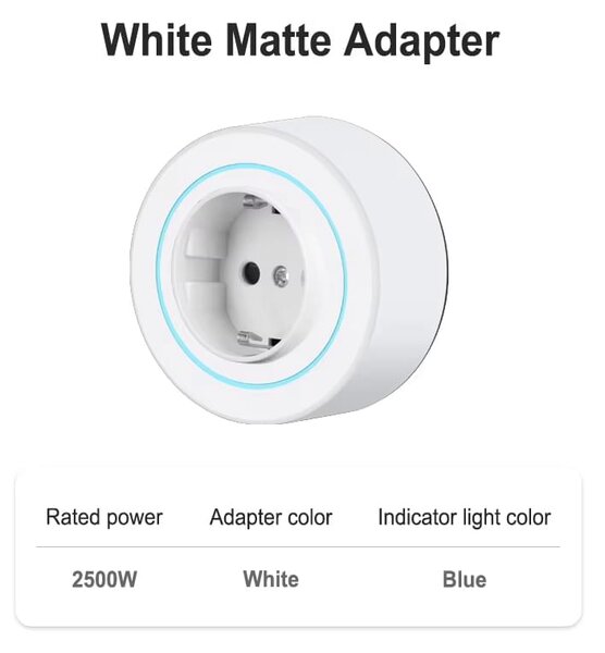 Sina modulara prize onuvio® 100cm, 8000w, 7 adaptoare (6x priza eu cu impamantare + 1x usb + type-c), montaj perete/blat, sistem premium birou/bucatarie, alb