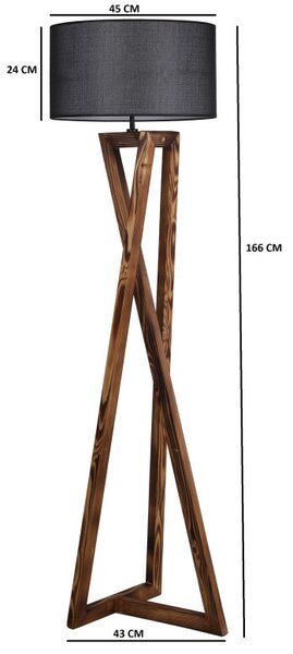Lampadar Macka Yanik Maro Negru