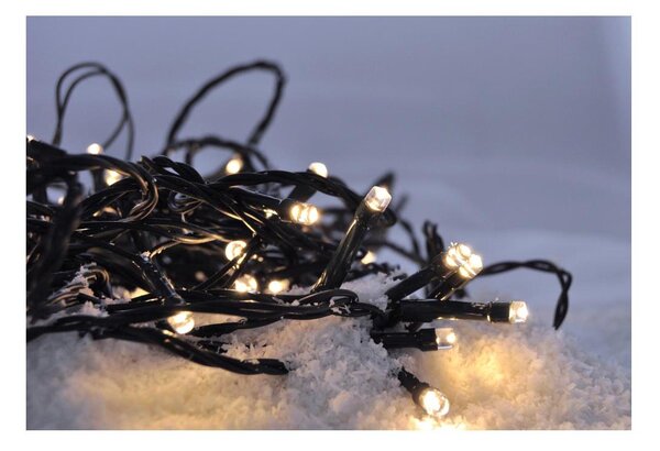 Solight 1V05-WW - Ghirlandă LED pentru exterior, 500 LED, 8 moduri, IP44, 55 m, alb cald