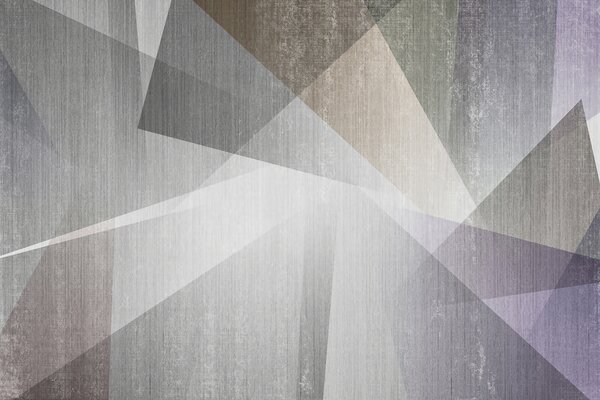 Fototapet Design abstract cu forme geometrice suprapuse, Fototapet geometric 3D, Fototapet populare, u45929 - Tapeko.ro