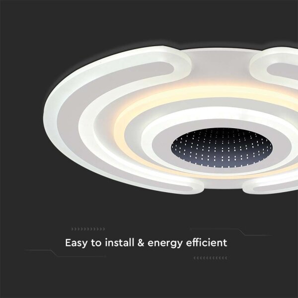 Plafonieră LED dimabilă LED/95W/230V 3000-6500K + telecomandă