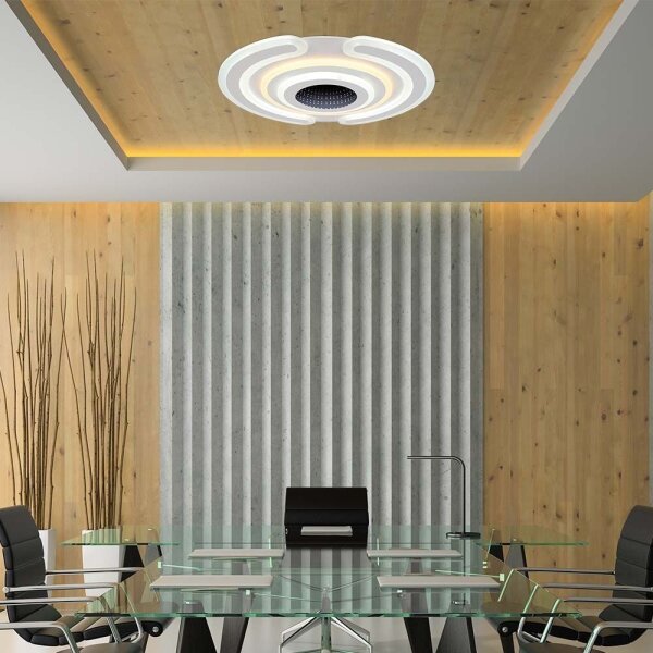 Plafonieră LED dimabilă LED/95W/230V 3000-6500K + telecomandă