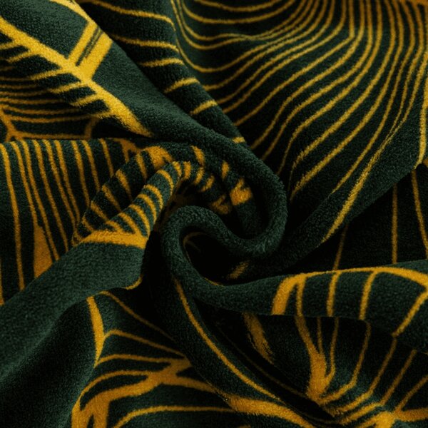 Lenjerie de pat microplus VENECIA verde Dimensiune lenjerie de pat: 70 x 90 cm | 140 x 200 cm