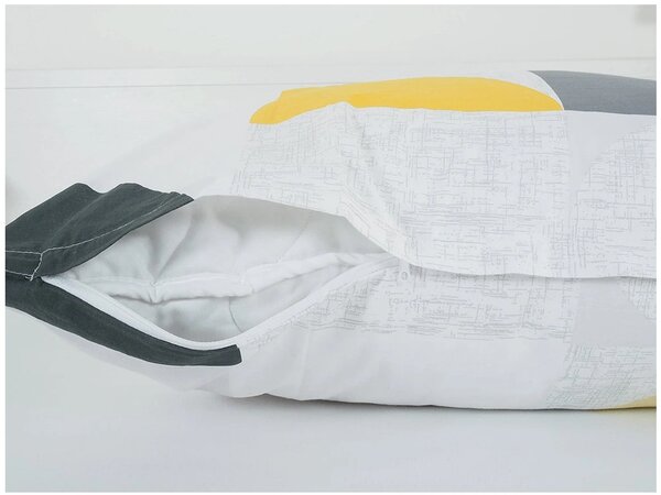 Lenjerie de pat din bumbac Renforce GEOMETRIES colorat Dimensiune lenjerie de pat: 70 x 90 cm | 140 x 200 cm