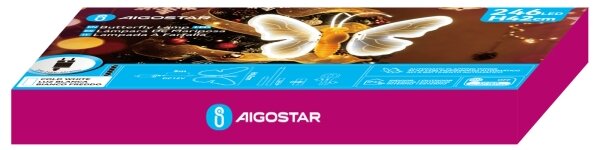 Aigostar - LED decorațiune de Crăciun pentru exterior 234xLED IP44 alb rece fluture