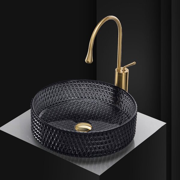 Lavoar pe blat Rea Cristal 35 Black