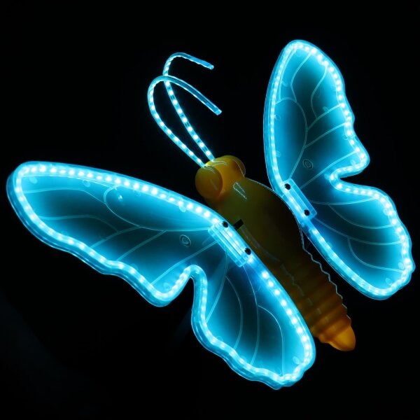 Aigostar - Decorațiune LED de Crăciun pentru exterior 234xLED IP44 fluture albastru