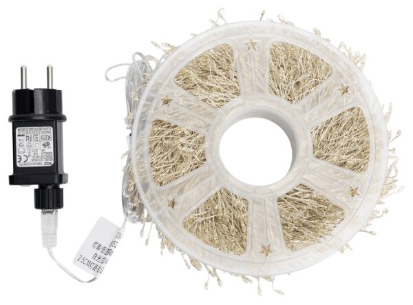 Aigostar - Instalație luminoasă de Crăciun LED pentru exterior 2000xLED/8 funcții 53 m IP44 alb rece