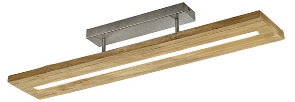 Lămpi de tavan din țară din lemn, incluzând LED în 3 trepte reglabil - Linc