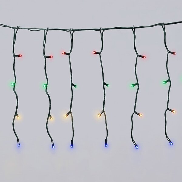 Aigostar - LED ghirlandă de Crăciun pentru exterior 100xLED/8 funcții 8x0,4m IP44 multicoloră