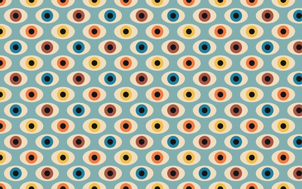 Fototapet Model de cercuri colorate, Fototapet designer, Fototapet populare, u51618 - Tapeko.ro
