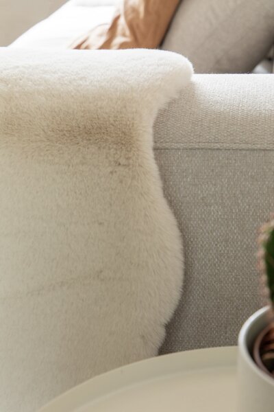 Covor Blanita Living Dormitor, Soft LOP 050, Crem, Shapes 50 x 80