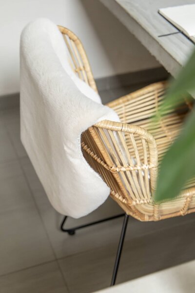 Covor Blanita Living Dormitor, Soft LOP 050, Crem, Shapes 50 x 80
