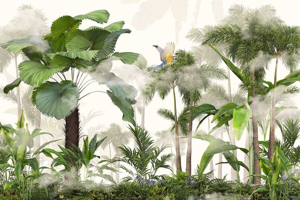 Fototapet Grup de arbori și plante, Fototapet jungle, Fototapet populare, u51936 - Tapeko.ro