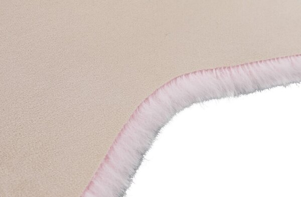 Covor Blanita Living Dormitor, Soft LOP 020, Roz, Shapes 50 x 80