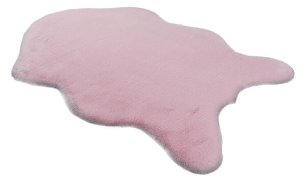 Covor Blanita Living Dormitor, Soft LOP 020, Roz, Shapes 50 x 80