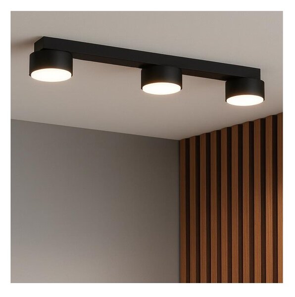 Brilagi - Lampă spot cu 3 socluri GX53, 3 x 12 W, 230 V, negru