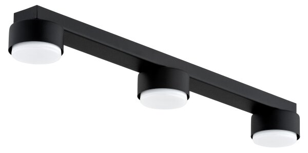Brilagi - Lampă spot cu 3 socluri GX53, 3 x 12 W, 230 V, negru