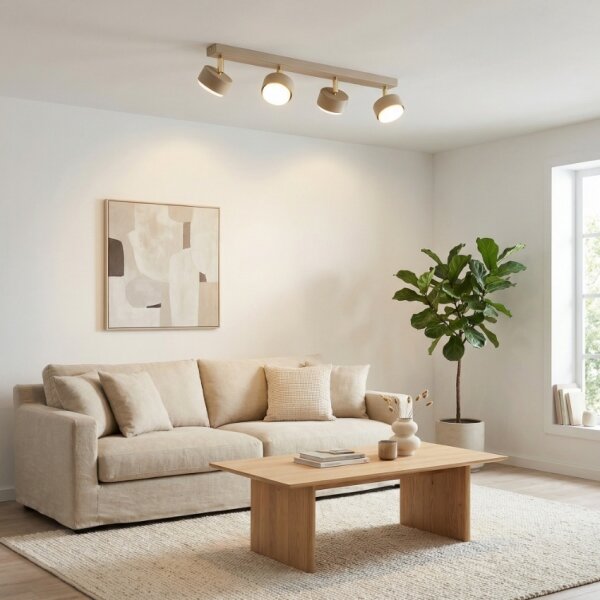 Brilagi - Spot LED MONO 4xGX53/13W/230V bej