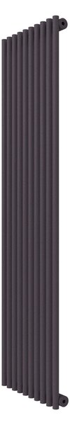 Calorifer decorativ colorat 453/1500 mm SLIM MONOTUBO (include kit de instalare)-RAL 4007 TEXT