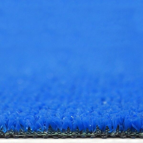 Gazon Mocheta Iarba Artificiala 7 mm, Piscina Curte, Diverse Latimi, Albastru 100 x 2100