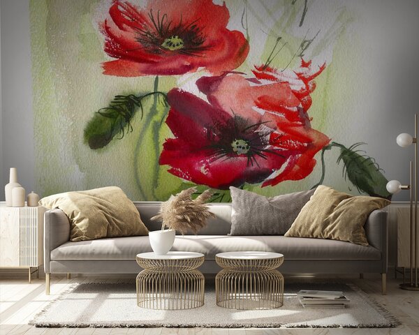 Tapet Floare, plantă și petală, Fototapet Flori, u53765 : Uwalls.ro