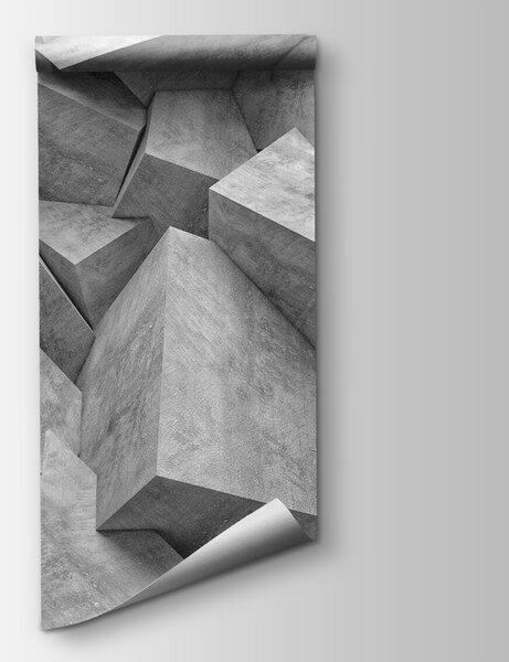 Fototapet Grup de cuburi stivuite împreună, Fototapet 3D, Fototapet populare, u56307 - Tapeko.ro