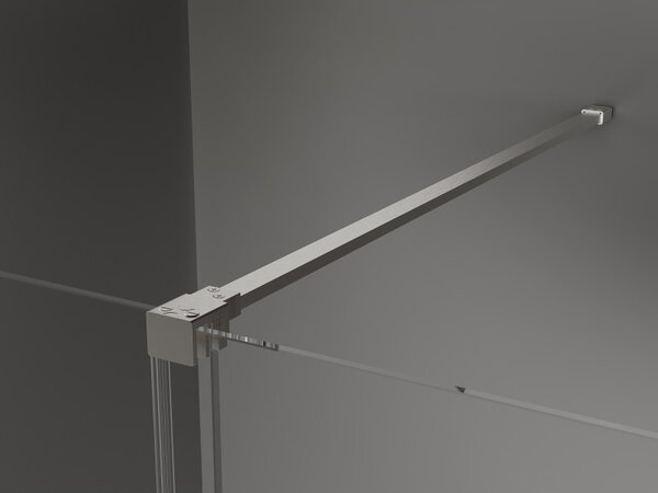 Mexen Velar, usa de dus culisanta pentru deschidere 100 cm, sticla mat 8 mm, otel periat, 871-100-000-31-97
