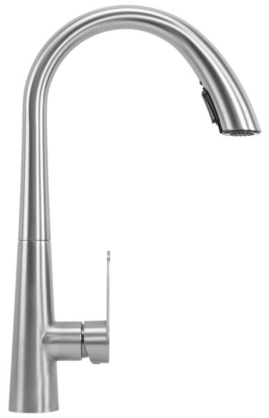 Baterie de bucătărie REA Ross BRUSH NICKEL INOX