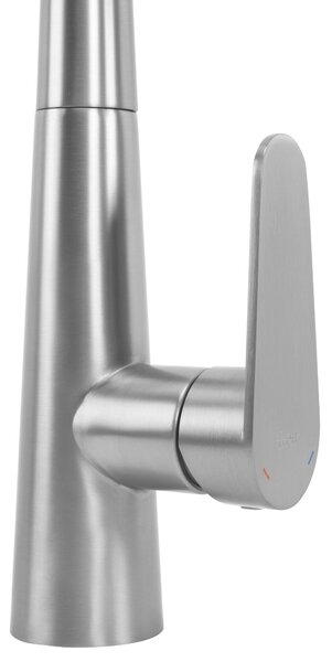 Baterie de bucătărie REA Ross BRUSH NICKEL INOX