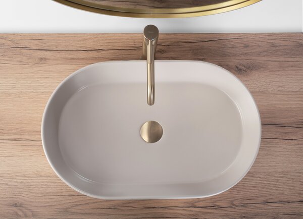 Lavoar pe blat Rea NADIA 60 BEIGE MATT