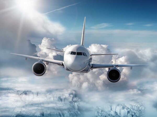 Fototapet Un avion care zboară pe cer, Fototapet băieți, Fototapet populare, u62417 - Tapeko.ro