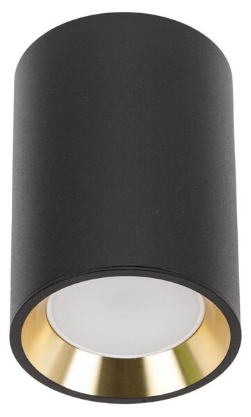 Spot CHLOE 1xGU10/35W/230V negru/auriu rotund