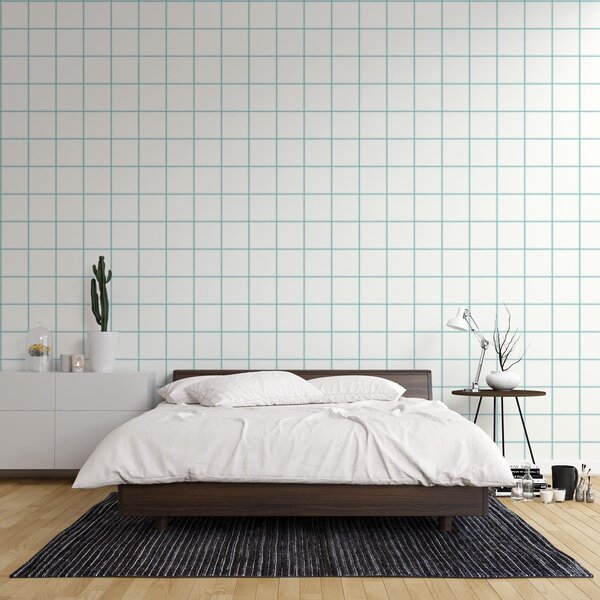 Tapet Ritm calm · Albastru, Tapet abstract, a01277v1 : Uwalls.ro