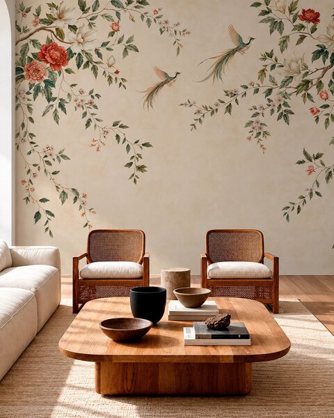 Tapet Dor de zbor, Fototapet în stil oriental, w05955 : Uwalls.ro