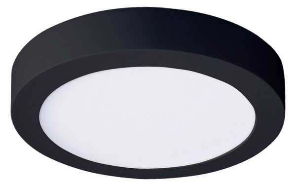 Plafonieră LED/12W/230V 3000/4000/6000K negru rotund Solight WD172-B